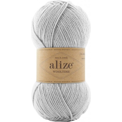 Alize Wooltime 208 světle šedá