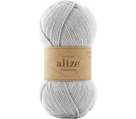 Alize Wooltime 208 světle šedá