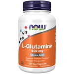 NOW NOW L-Glutamine 500mg, 120 Veg Capsules