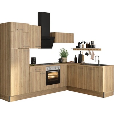 Optifit Linus984 270 cm farba čela antracitová lesk farba korpusu dub divý matný