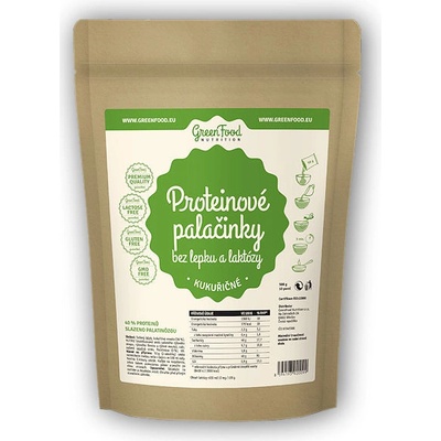 GreenFood Bezlepkové Proteinové palačinky 500 g