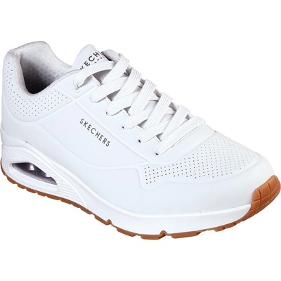 Skechers Мъжки маратонки Skechers UNO Stand On Air Trainers Mens - Triple White