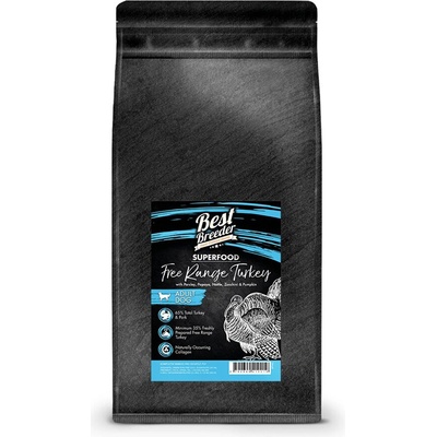 Best Breeder Deluxe Dog Free Range Turkey Adult 6 kg
