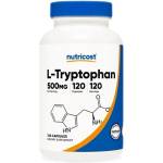 Nutricost L-Tryptophan 500 mg [120 капсули]