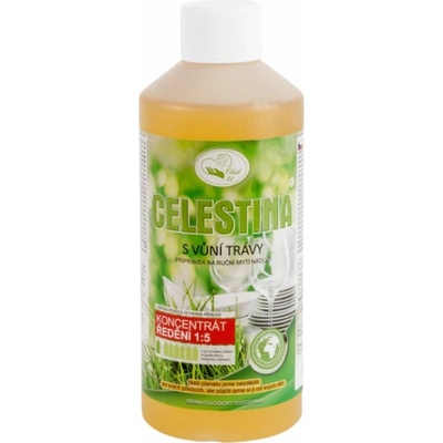 Missiva Celestina s vůní trávy přípravek na ruční mytí nádobí 500 ml