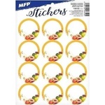 MFP Stickers for preserves 16.2x23cm