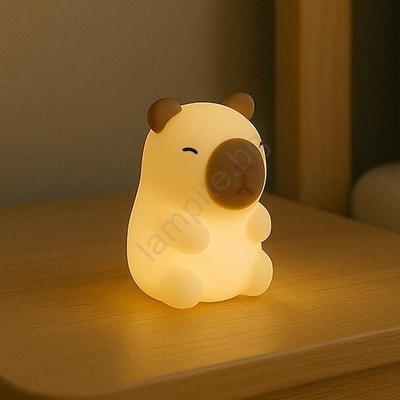 MILAGRO LED RGBW димируема презареждаема детска нощна лампа KAPYBARA LED/0, 45W/5V 800 mAh (MI2730)