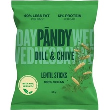 PANDY Šošovkové chipsy Kôpor pažítka 50 g