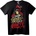 NOONEBRAND Тениска Петел и Рози - 7XL, Black