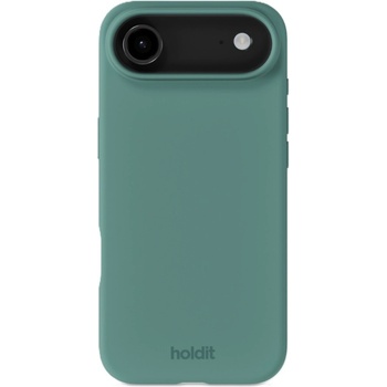 Holdit Гръб Holdit Silicone за iPhone 17 Air - Moss Green