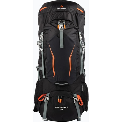 BERGSON Туристическа раница BERGSON Matterhorn 70 l black