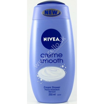 Nivea Creme Smooth sprchový gél 250 ml