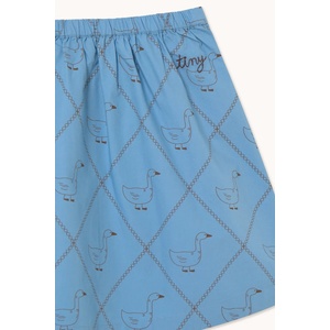 Tinycottons разкроена пола от памук GEESE POPLIN SKIRT (AW26.232)