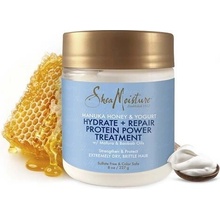 Shea Moisture Manuka Honey & Yogurt Hydrate Repair Protein Power Treatment revitalizační maska pro suché vlasy 227 g