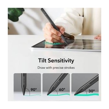 ESR geo digital magnetic stylus pen black