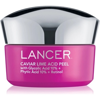 Lancer CAVIAR LIME ACID PEEL крем-пилинг за освежаване и хидратация 50ml