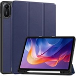 Gigapack Redmi Pad 2 GIGAPACK Tok стоящ, с кожен ефект, активен FLIP, моливник, СИНЬО GP-171814 (GP-171814)