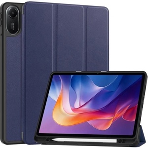Gigapack Redmi Pad 2 GIGAPACK Tok стоящ, с кожен ефект, активен FLIP, моливник, СИНЬО GP-171814 (GP-171814)