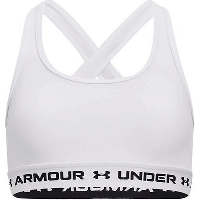Under Armour Crossback Sports Bra Juniors white