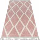 Makro Abra BERBER TROIK A0010 růžový bílý