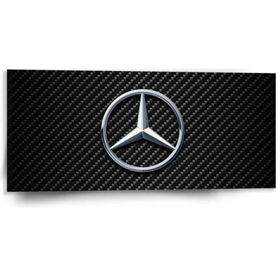 Sablio Obraz Logo 4 Carbon - 110x50 cm