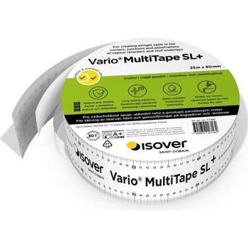 Isover Vario Lepiaca páska na parozábranu MultiTape SL+ 25 m x 60 mm KB1231230025063
