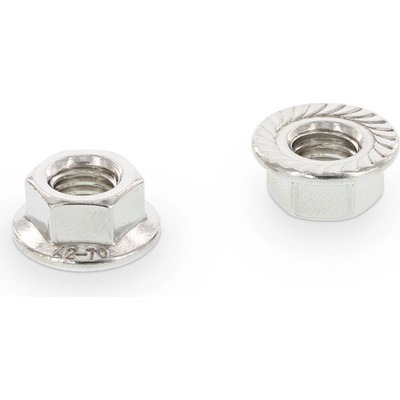 INOX DIN 6923 matice šestihranná s ozubeným límcem, nerez A2 Varianta: DIN 6923 matice šestihranná s ozubeným límcem, nerez A2-70 M12 – Zbozi.Blesk.cz
