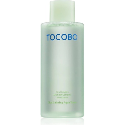 TOCOBO Cica Calming Aqua Toner хидратиращ тоник за укрепване на кожната бариера 200ml