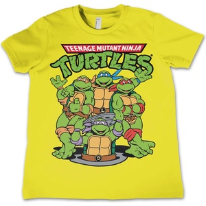 HYBRIS детска тениска Костенурките Нинджа - Group - Yellow - HYBRIS - NIC-12-TMNT003-H54-4-YE