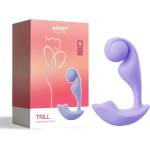  Двоен вибратор за носене, смарт контрол и сензор - Trill Dual Vibrator (WE-22-987LP)