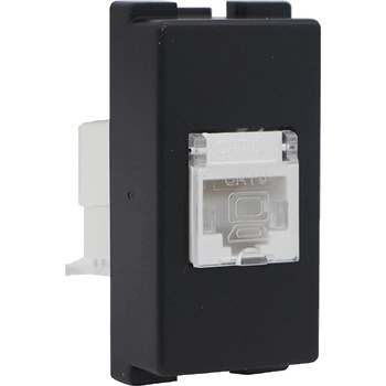 ELMARK Lecce КОМПЮТЪРЕН КОНТАКТ rj45 cat6e АНТРАЦИТ (27013c)