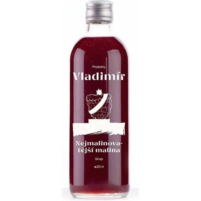 Sirupy Vladimír Nejmalinovatější Malina 0,5 l