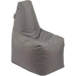 Pufrelax Пуф стол за деца Sunlounger Junior, водоустойчив, Сив