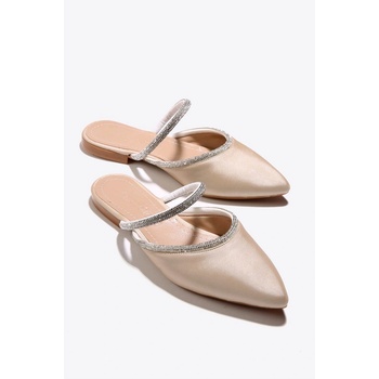 Moda Trend Дамски чехли - Бежови #333744 (333744_Бежов)