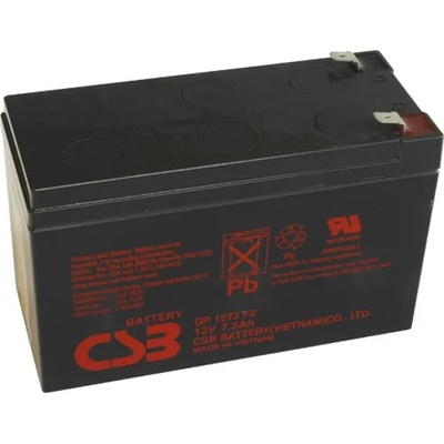 CSB-Battery Акумулаторна батерия CSB, 12V, 7.2Ah, F2 конектори (GP1272F2)