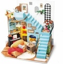 ROBOTIME Rolife DYI House: Joyin obývací pokoj s LED osvětlením