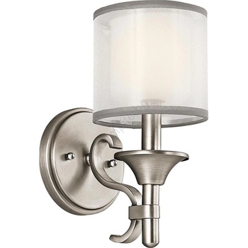 Elstead Lighting Kichler KL-LACEY1-AP - Стенно осветително тяло LACEY 1xE14/40W/230V матов хром (ED0954)