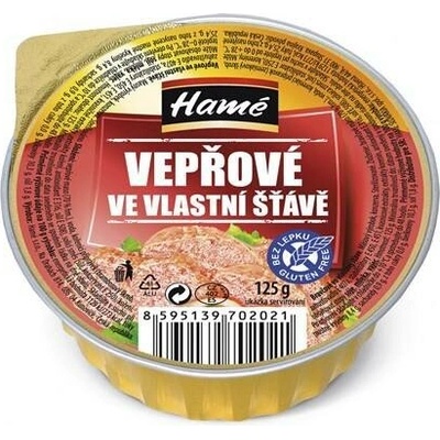 Hamé Vepřové ve vlastní šťávě 16 x 125 g
