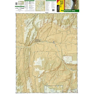 Flat tops NW Meeker Colorado turistická mapa GPS komp. NGS