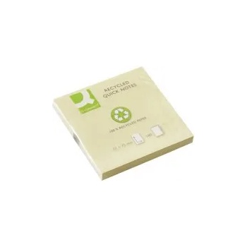 Image 1 of Q-CONNECT Самозалепващи листчета 76х76мм рециклирани