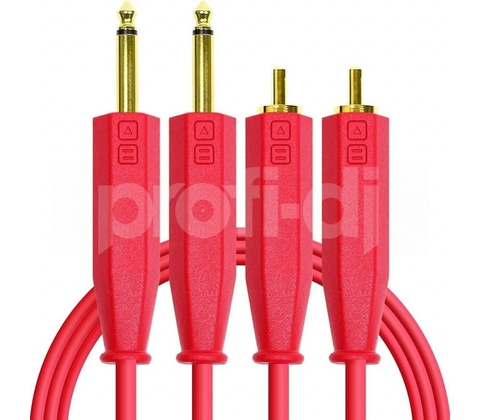 DJ TechTools Chroma Cable RCA-6,3 TS