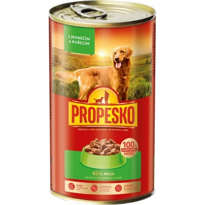 Propesko Adult kúsky jahňacie kuracie v omáčke 1240 g