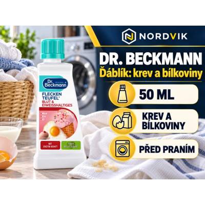 Dr. Beckmann Ďáblík na skvrny krev vajíčka sperma zmrzlina 50 ml