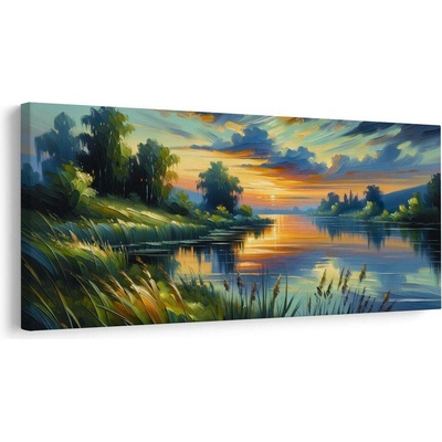 Obraz klidná vodní hladina - 100x50