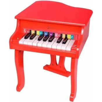 Image 1 of Classic World - Дървено детско пиано - Червено (CW4018)