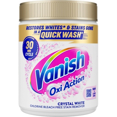 Vanish Gold Oxi Action White odstraňovač skvrn prášek 470 g