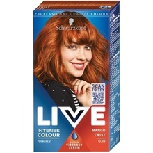 Schwarzkopf Live Live Intense Colour Creme farba na vlasy 030 Mangový twist 60 ml