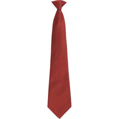 Premier Workwear Kravata na klip PR785 Burgundy