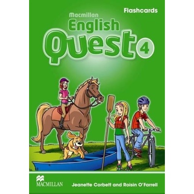 Macmillan English Quest 4 Flashcards - obrázkové karty
