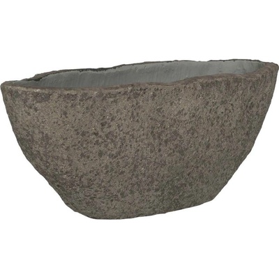 Pottery Pots Květináč Mt. Verita šedý diorit více velkostí - Velikost: S - 55 x 23,5 x 21 cm